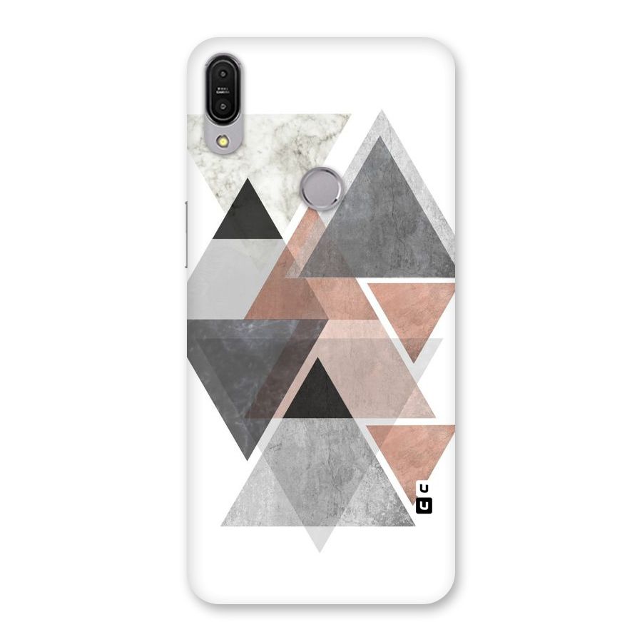 Abstract Diamond Pink Design Back Case for Zenfone Max Pro M1