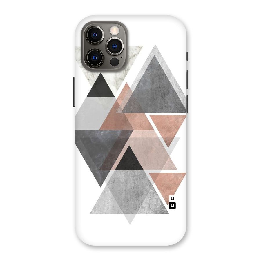 Abstract Diamond Pink Design Back Case for iPhone 12 Pro