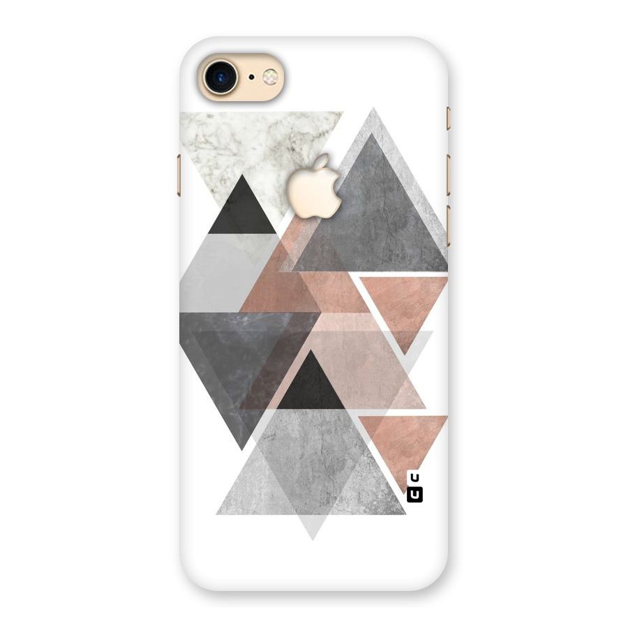 Abstract Diamond Pink Design Back Case for iPhone 7 Apple Cut