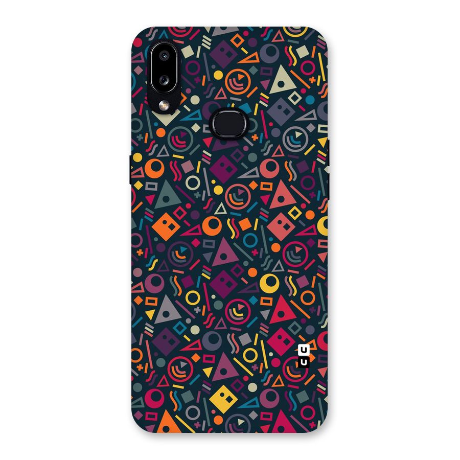 Abstract Figures Back Case for Galaxy A10s