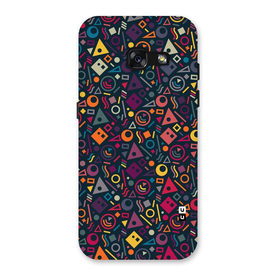 Abstract Figures Back Case for Galaxy A3 (2017)