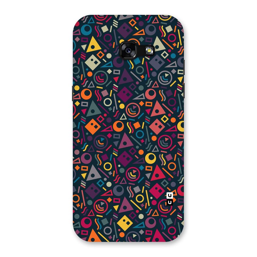Abstract Figures Back Case for Galaxy A5 2017
