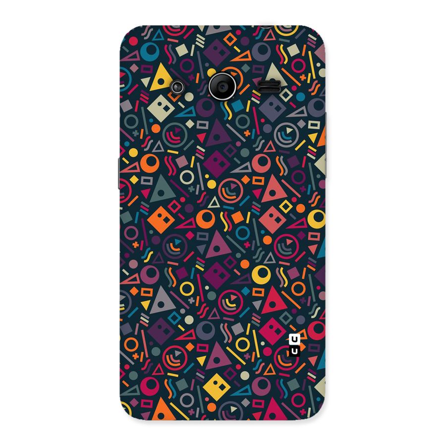 Abstract Figures Back Case for Galaxy Core 2