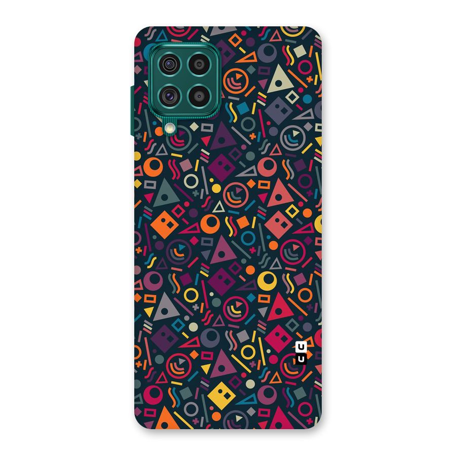 Abstract Figures Back Case for Galaxy F62