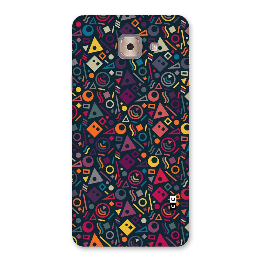 Abstract Figures Back Case for Galaxy J7 Max