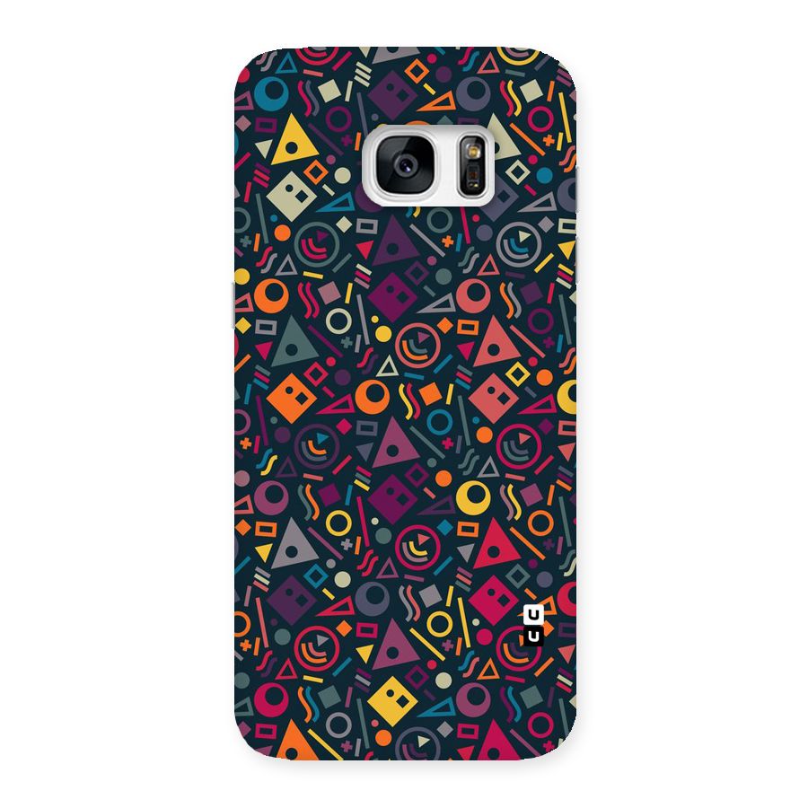 Abstract Figures Back Case for Galaxy S7 Edge