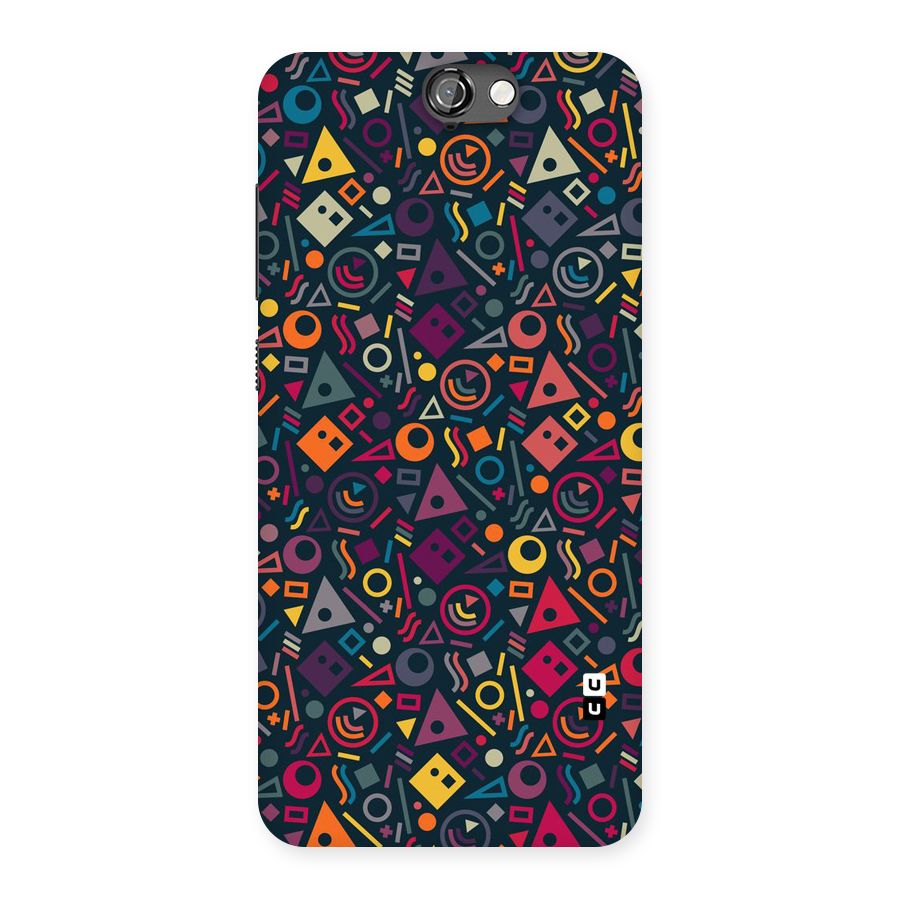 Abstract Figures Back Case for HTC One A9
