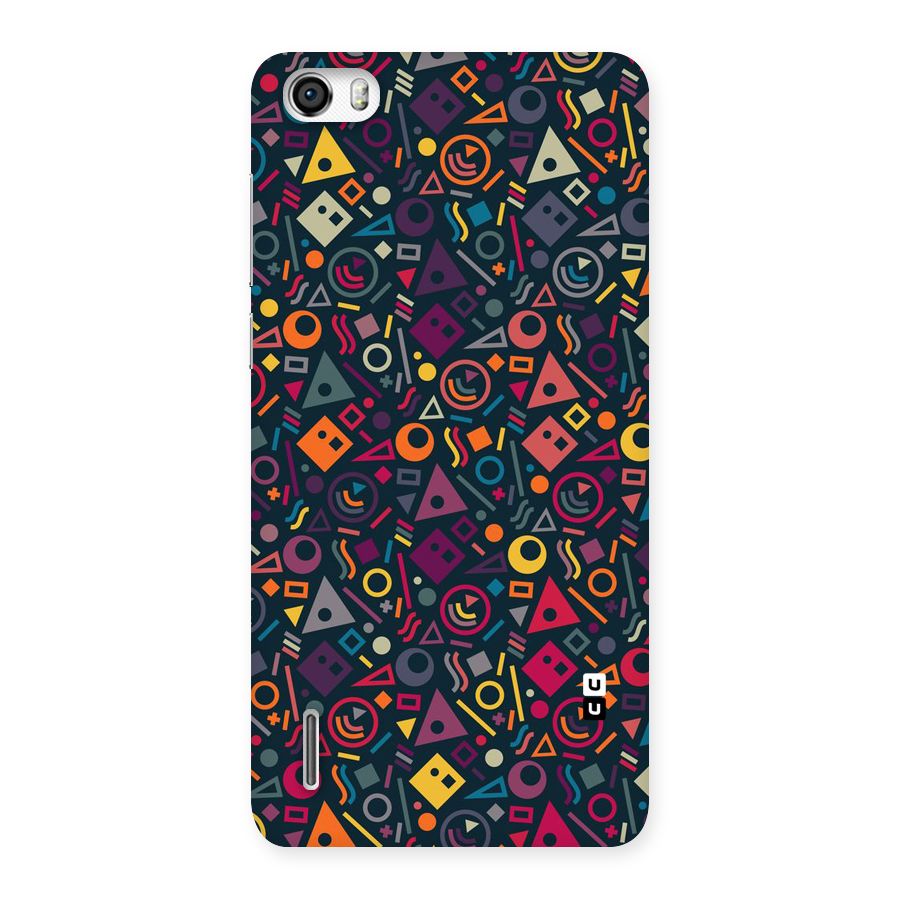 Abstract Figures Back Case for Honor 6