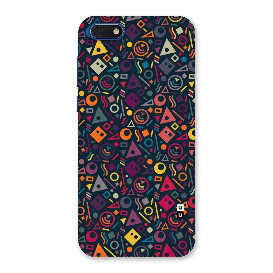 Abstract Figures Back Case for Honor 7s