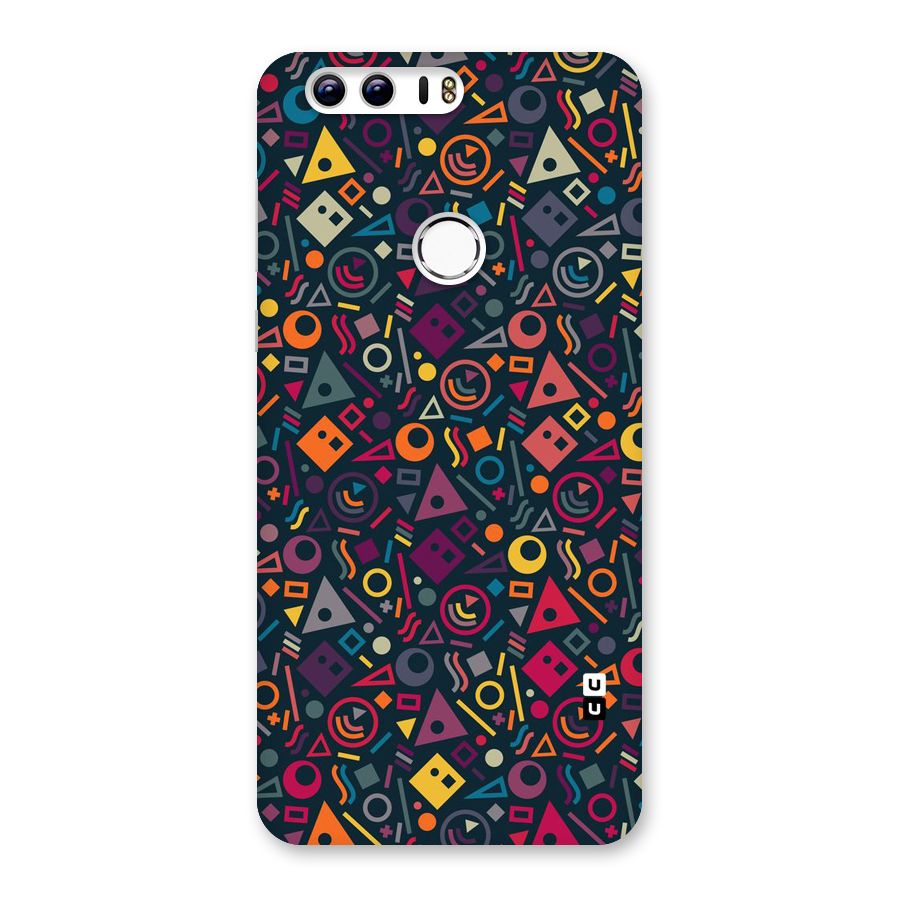 Abstract Figures Back Case for Honor 8