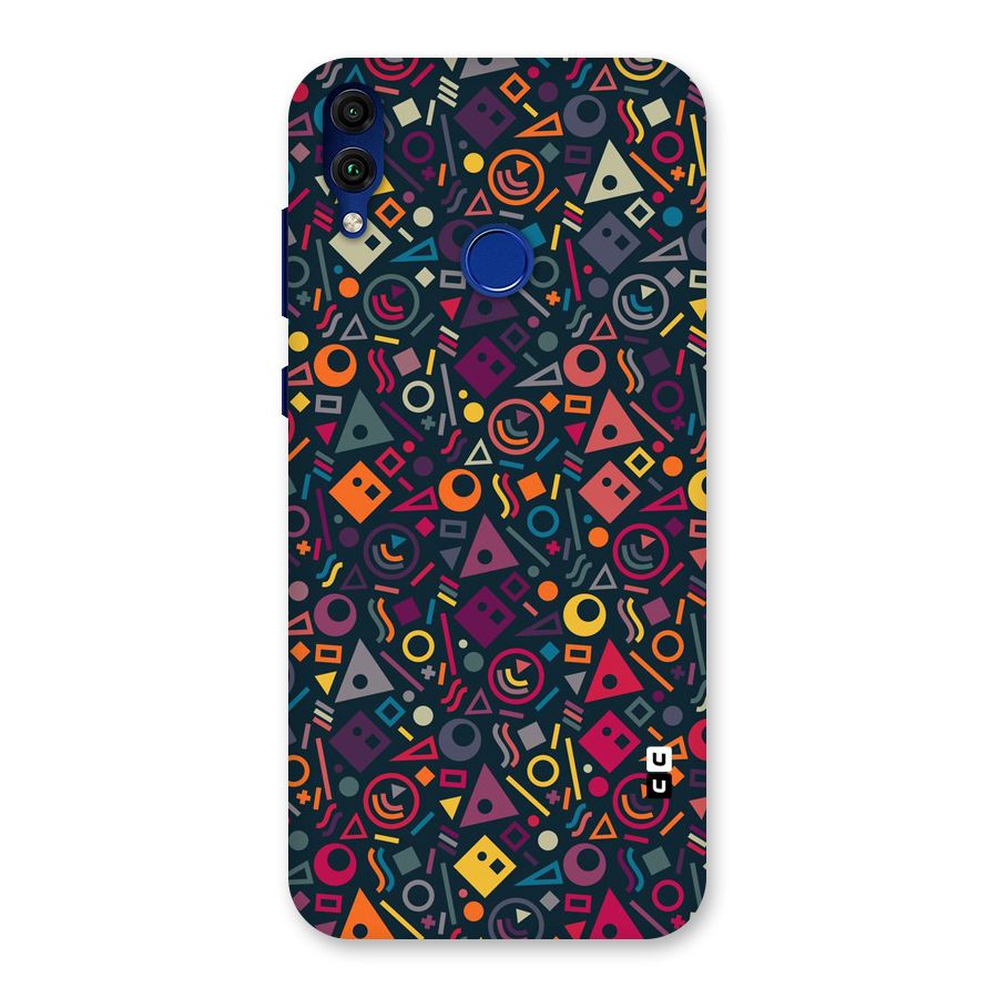 Abstract Figures Back Case for Honor 8C