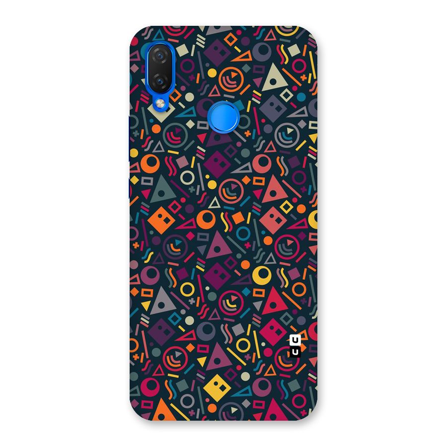 Abstract Figures Back Case for Huawei Nova 3i