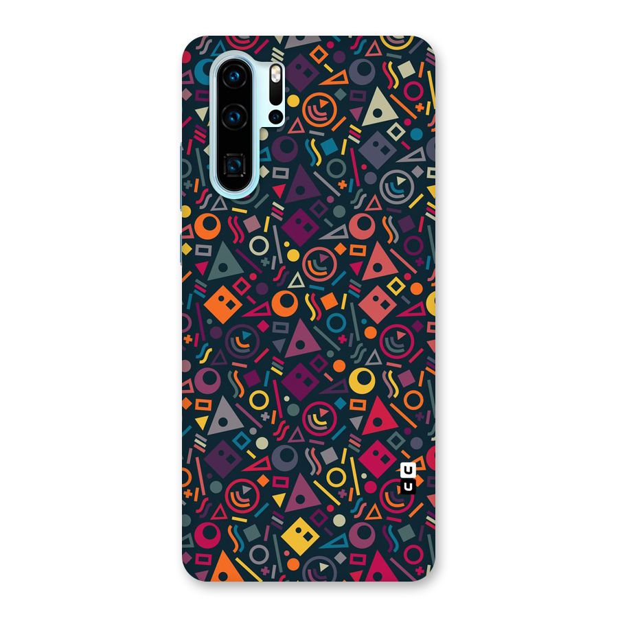 Abstract Figures Back Case for Huawei P30 Pro