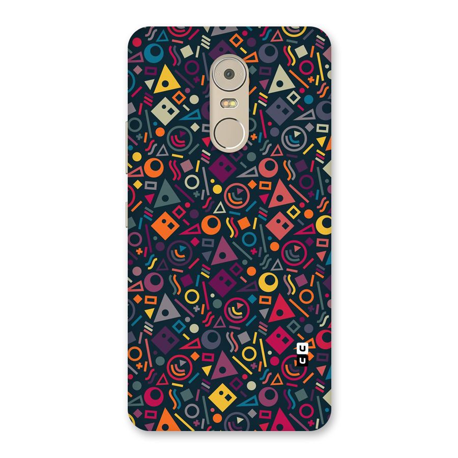 Abstract Figures Back Case for Lenovo K6 Note