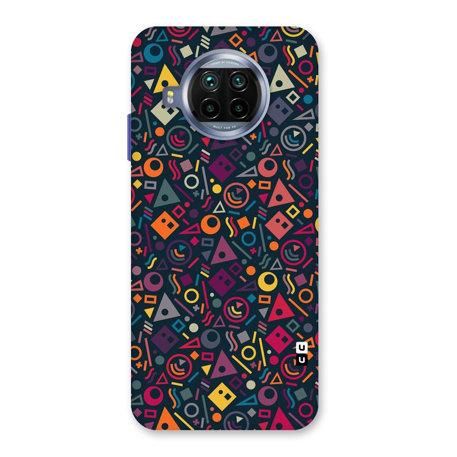 Abstract Figures Back Case for Mi 10i