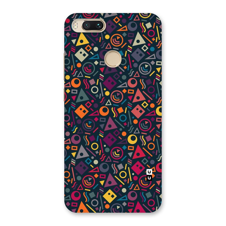 Abstract Figures Back Case for Mi A1