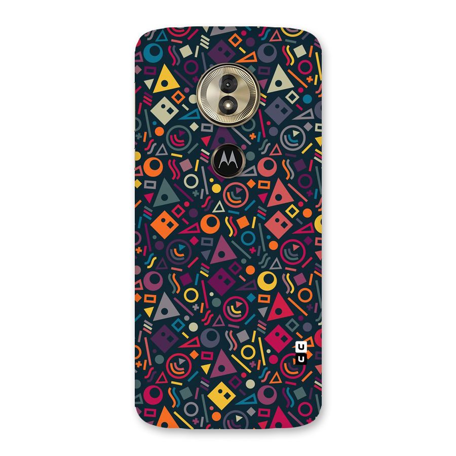 Abstract Figures Back Case for Moto G6 Play