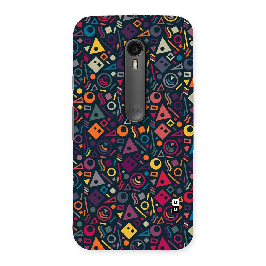 Abstract Figures Back Case for Moto G Turbo