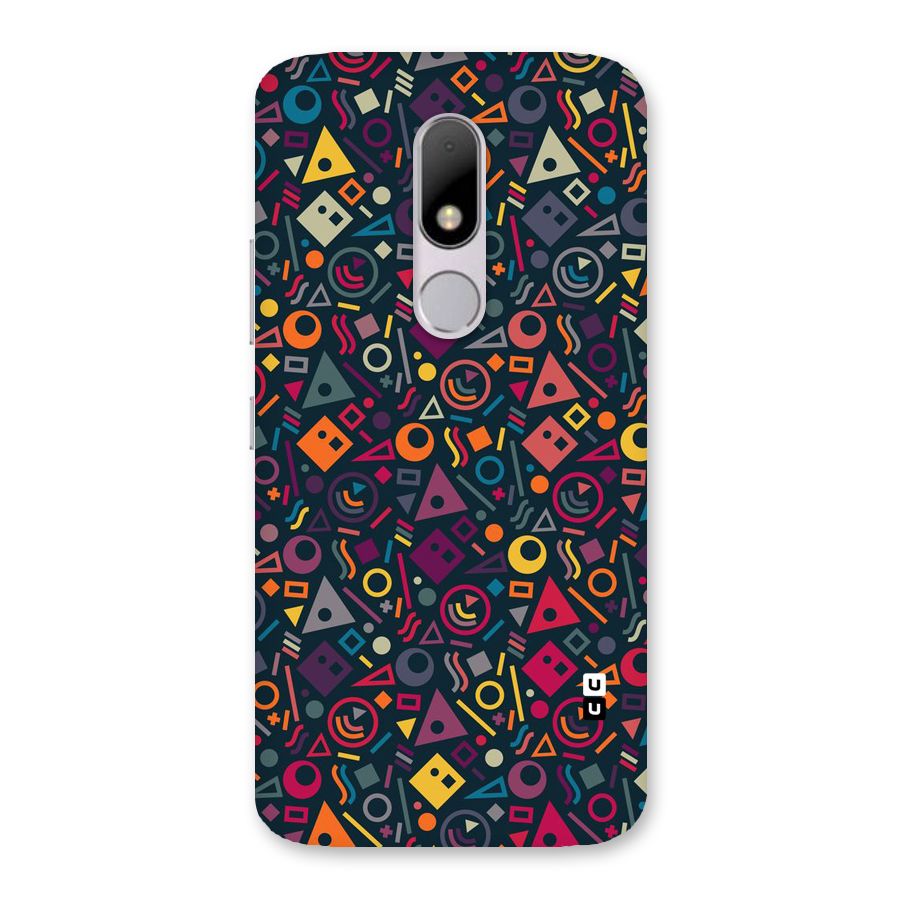 Abstract Figures Back Case for Moto M