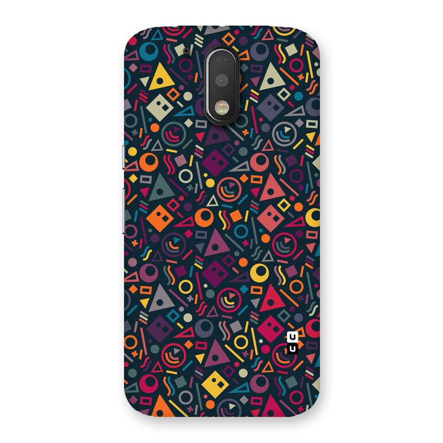 Abstract Figures Back Case for Motorola Moto G4