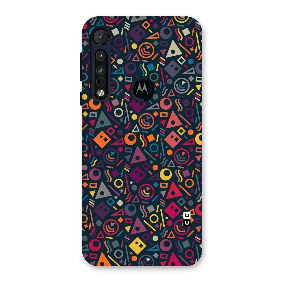 Abstract Figures Back Case for Motorola One Macro