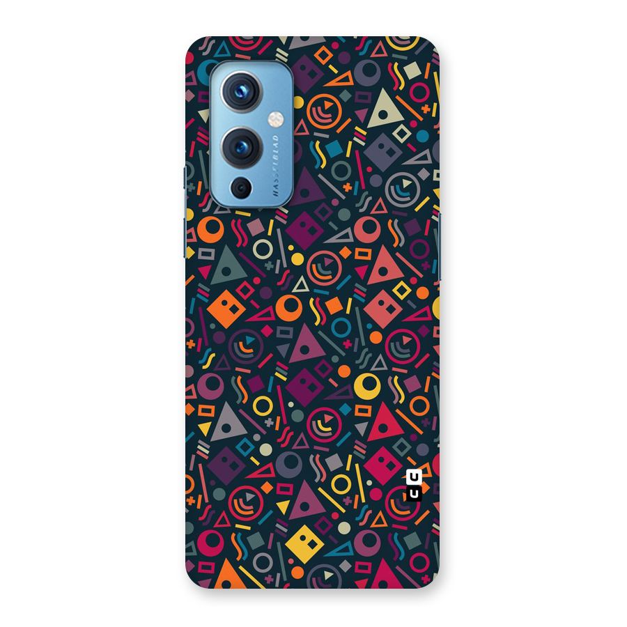 Abstract Figures Back Case for OnePlus 9