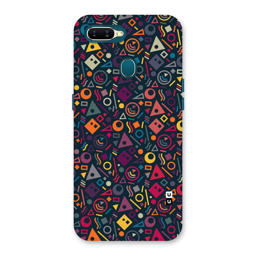 Abstract Figures Back Case for Oppo A11k