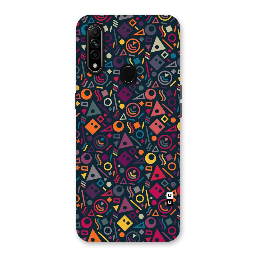 Abstract Figures Back Case for Oppo A31