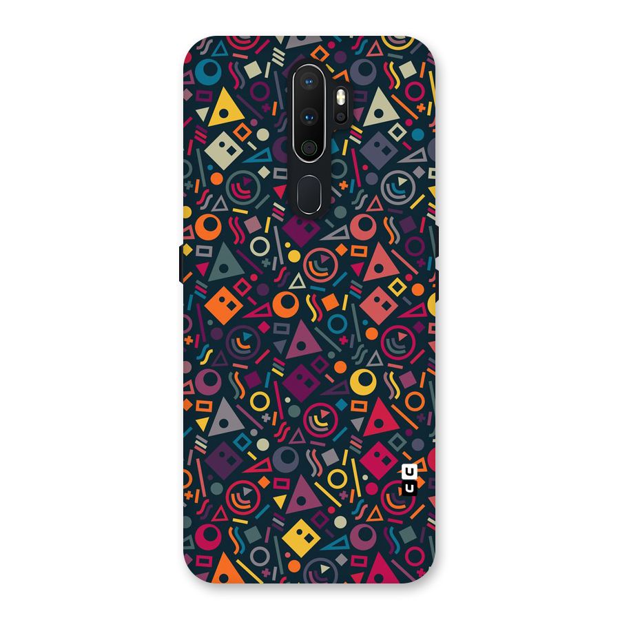 Abstract Figures Back Case for Oppo A5 (2020)