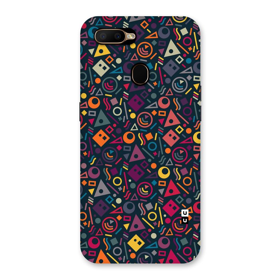Abstract Figures Back Case for Oppo A5s