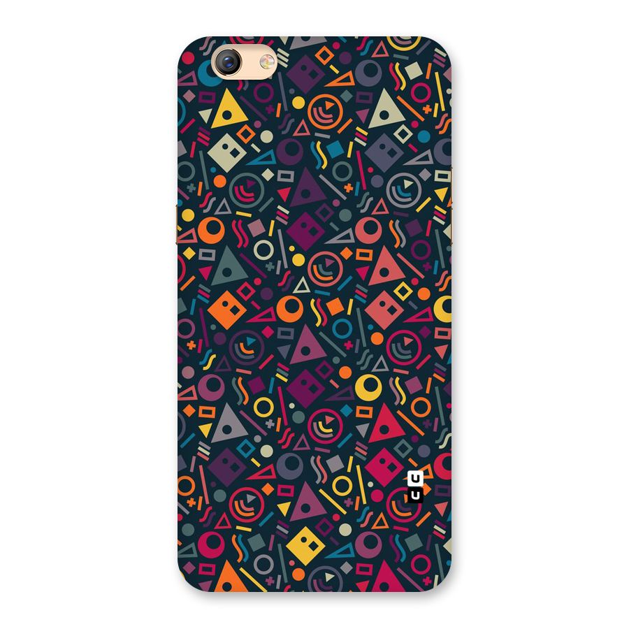 Abstract Figures Back Case for Oppo F3 Plus