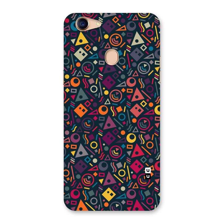 Abstract Figures Back Case for Oppo F5