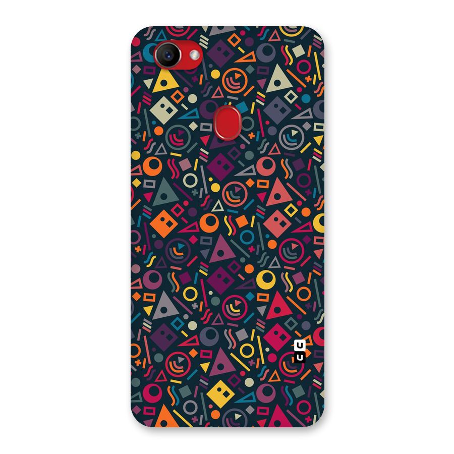 Abstract Figures Back Case for Oppo F7