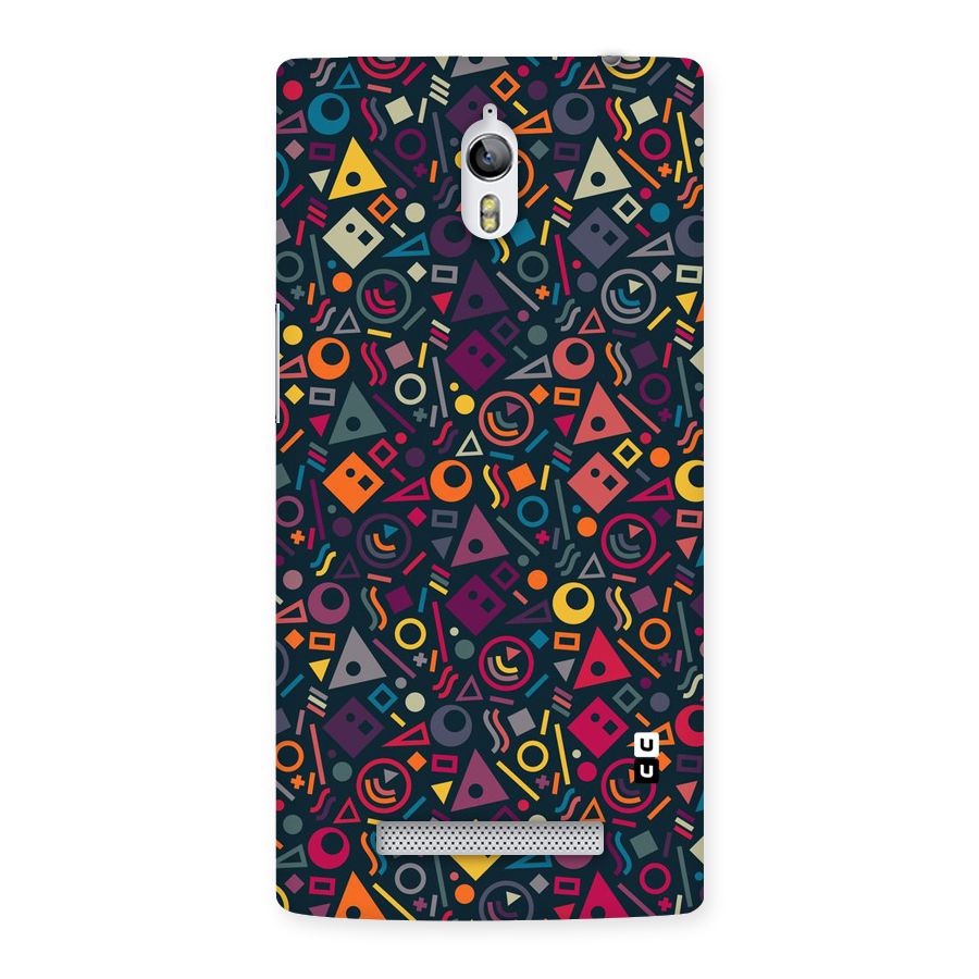 Abstract Figures Back Case for Oppo Find 7