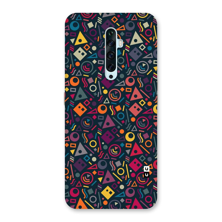 Abstract Figures Back Case for Oppo Reno2 Z