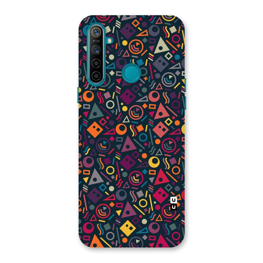 Abstract Figures Back Case for Realme 5i