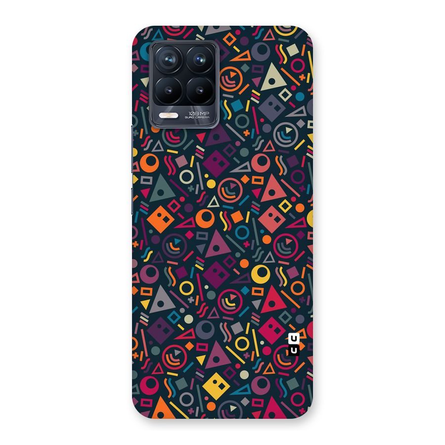 Abstract Figures Back Case for Realme 8 Pro