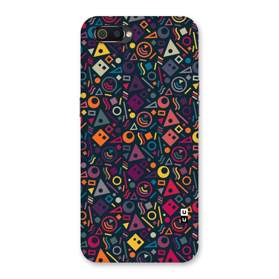 Abstract Figures Back Case for Realme C2