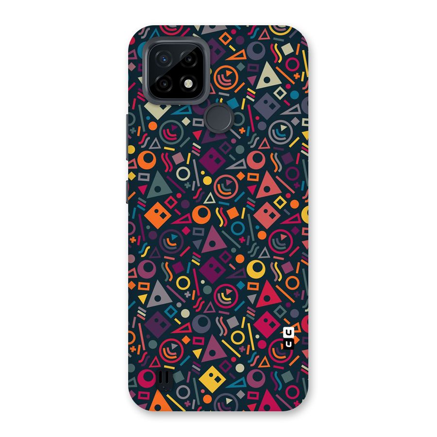 Abstract Figures Back Case for Realme C21