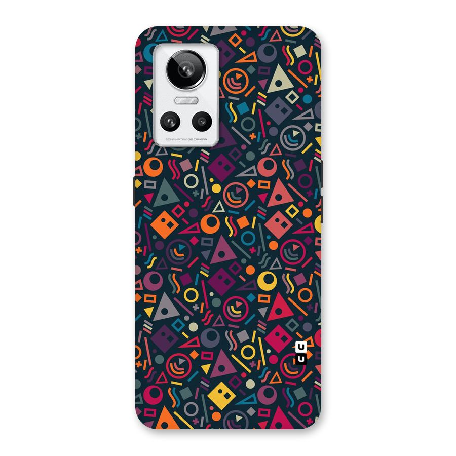 Abstract Figures Back Case for Realme GT Neo 3