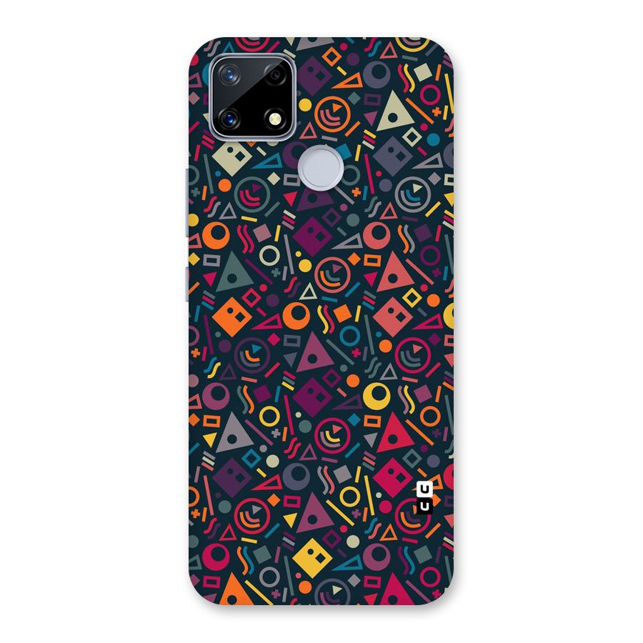 Abstract Figures Back Case for Realme Narzo 20