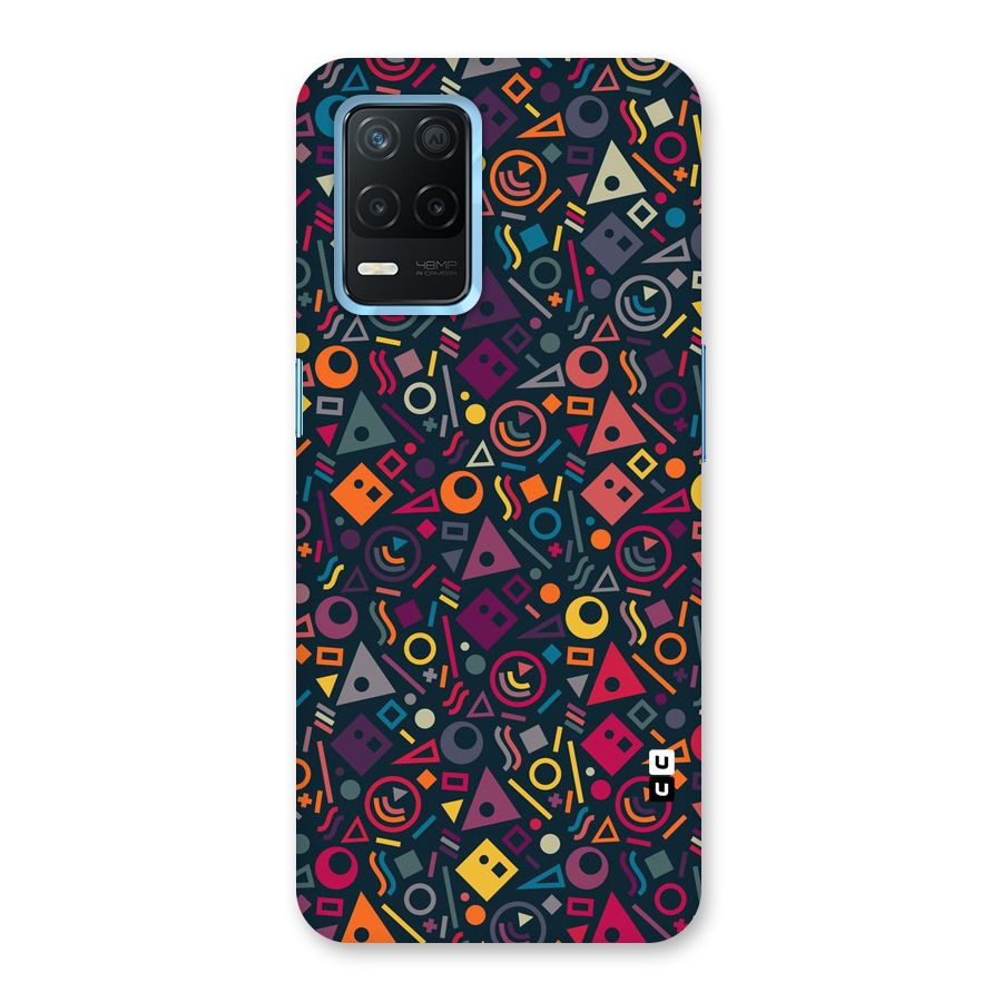 Abstract Figures Back Case for Realme Narzo 30 5G