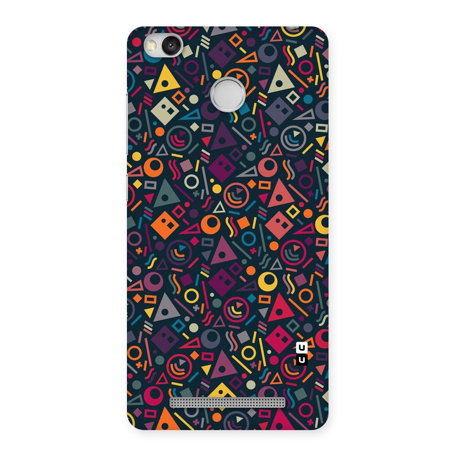Abstract Figures Back Case for Redmi 3S Prime
