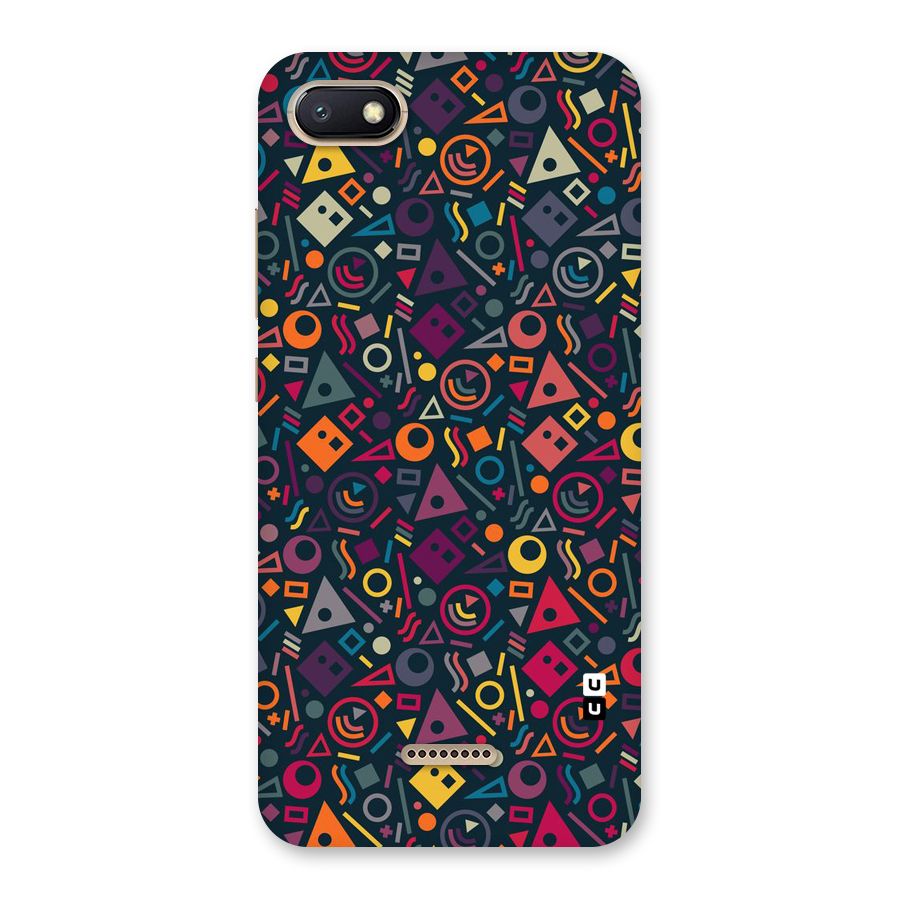 Abstract Figures Back Case for Redmi 6A