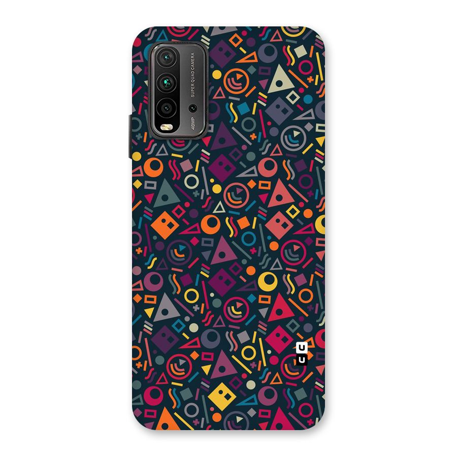 Abstract Figures Back Case for Redmi 9 Power