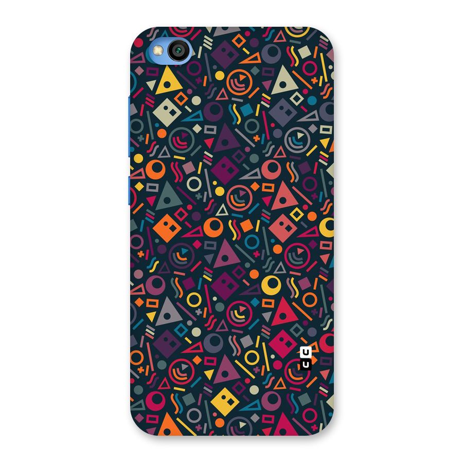 Abstract Figures Back Case for Redmi Go