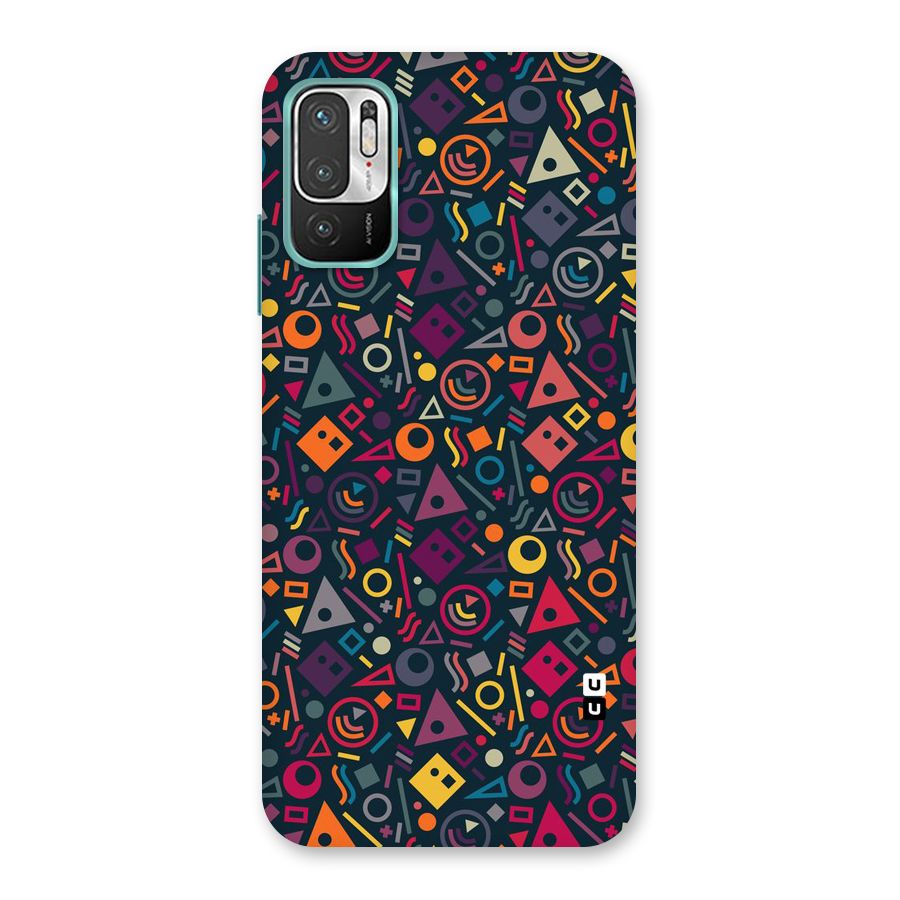 Abstract Figures Back Case for Redmi Note 10T 5G