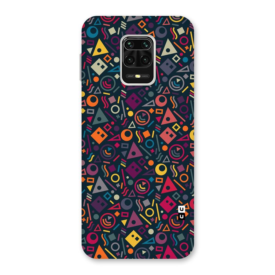 Abstract Figures Back Case for Redmi Note 9 Pro Max