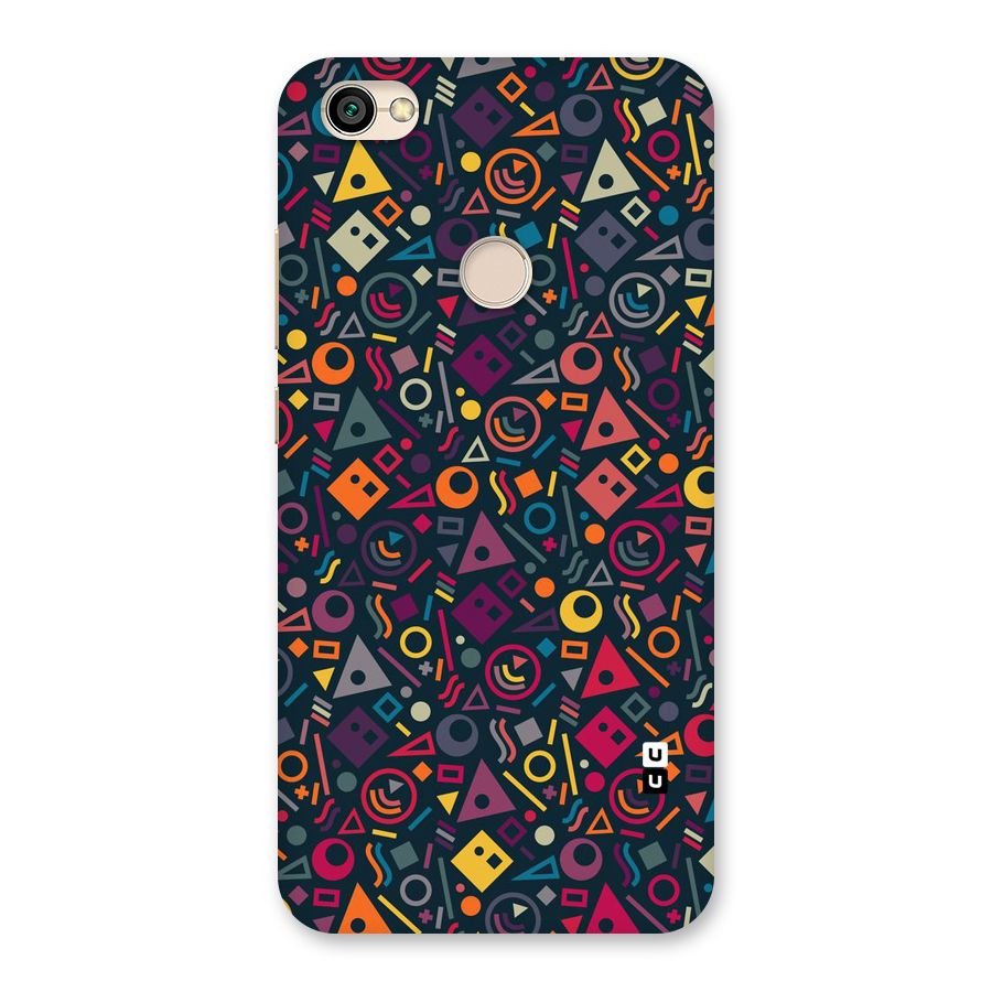 Abstract Figures Back Case for Redmi Y1 2017