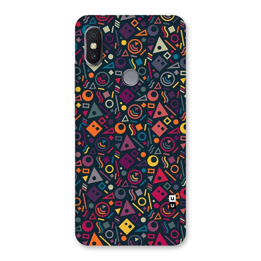 Abstract Figures Back Case for Redmi Y2